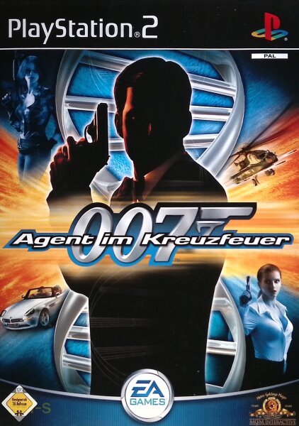 James Bond 007 - Agent im Kreuzfeuer / Playstation 2 / PS2 + Handbuch