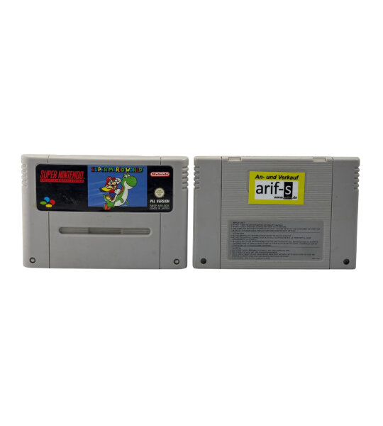 1x Super Mario World / Super Nintendo / Snes / Original / Modul / ohne OVP