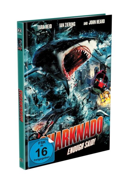 SHARKNADO 1 - Genug gesagt! - 2-Disc Mediabook - Cover A (Blu-ray + DVD)Brandneu