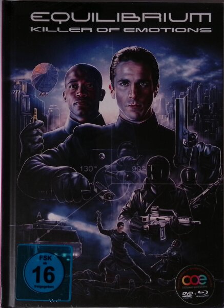 EQUILIBRIUM / Mediabook / Limited Edition / Blu-ray + DVD / Brandneu
