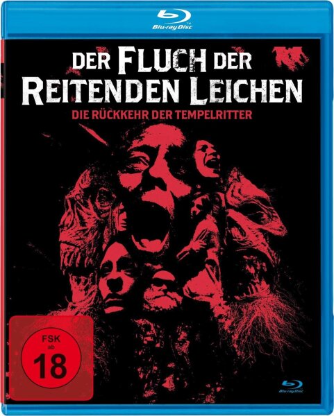 Der Fluch der reitenden Leichen - Die Rückkehr der Tempelritter/ BluRay*Nagelneu