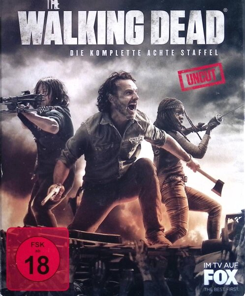 The Walking Dead - Die komplette achte Staffel / Uncut / Blu-ray