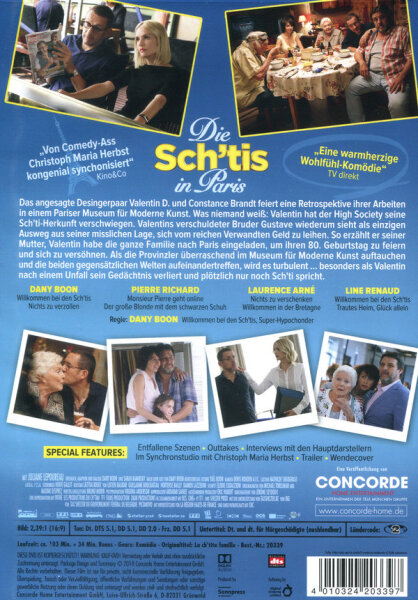 Die Schtis in Paris - Eine Familie auf Abwegen / DVD - Guter Zustand