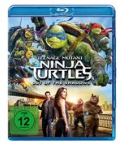 Teenage Mutant Ninja Turtles - Out of the Shadows / Blu-Ray * Top Zustand