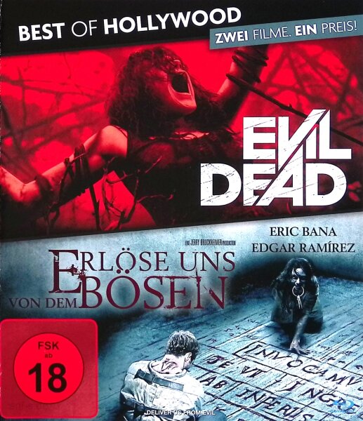 Evil Dead & Erlöse uns von dem Bösen - Best of Hollywood (2x Blu-ray) Top Zustand