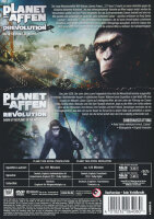 Planet der Affen: Prevolution & Revolution  [2 DVDs]  Guter Zustand