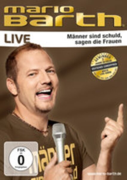 Mario Barth - Männer sind schuld, sagen die Frauen / DVD - Top Zustand