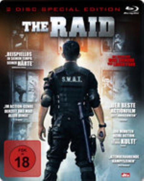 The Raid - Steelbook  [Collectors Edition] (+ DVD) Guter Zustand