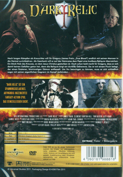 Dark Relic - Sir Gregory, der Kreuzritter / DVD - Top Zustand