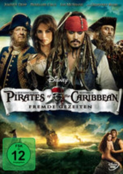 Pirates of the Caribbean 4 - Fremde Gezeiten / DVD - Top Zustand