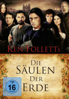Die Säulen der Erde von Ken Follett (2010, 4 DVDs)