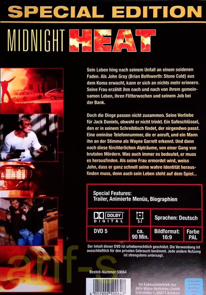 Midnight Heat / DVD - Guter Zustand