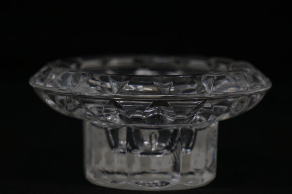 12x Kerzenständer Glas Deko Ständer Transparent Teelichter