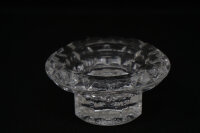 12x Kerzenständer Glas Deko Ständer Transparent Teelichter