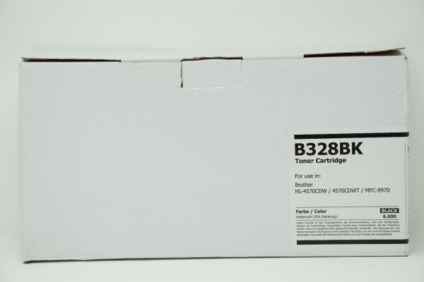 B328BK Schwarz Toner Kompatibel Cartridge HL 4570 CWD CWDT MFC 9970 6000 seiten