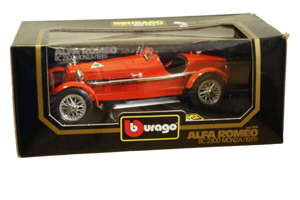Bburago Alfa Romeo 8C 2300 Monza 1931 - cod.3014 - Rot