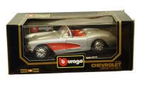 Bburago Chevrolet Corvette 1957 - cod.3024 - Silber