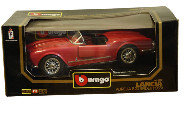 Bburago Lancia Aurelia B24 Spider 1955 - cod.3010 - rot-rosa