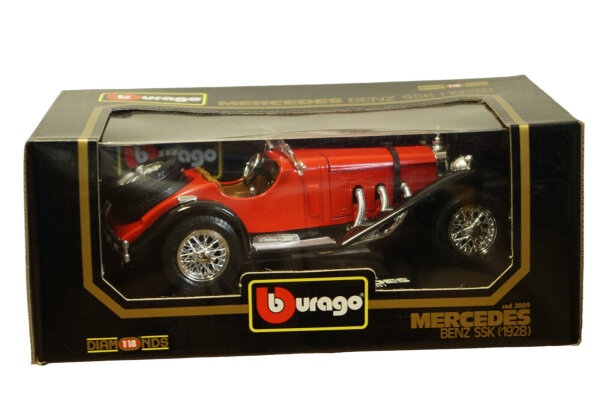 Bburago Mercedes Benz SSK 1928 - cod.3009 - Rot