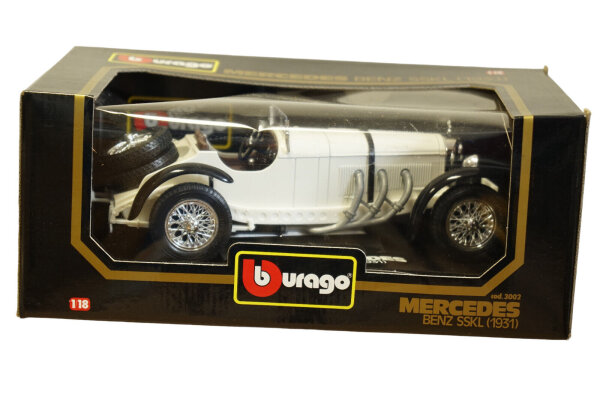 Bburago Mercedes Benz SSKL 1931 - cod.3002 - weiss
