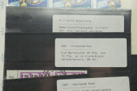 Briefmarken aus DDR Jahrgang unbestimmt Sammler Konvolut Set