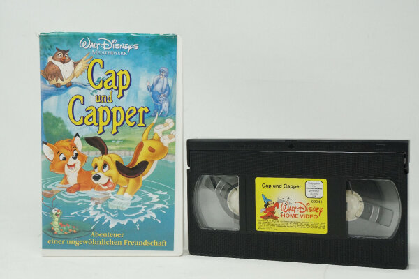 Cap und Capper, Meisterwerke von Walt Disney, VHS Originalkassette