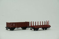 Fleischmann Güterwagen & ROCO Personenwagen Eisenbahn Waggon ohne OVP