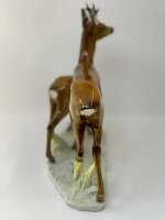 Hutschenreuther Kunstabteilung Figur Rehwild Bock mit Ricke