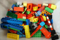 Lego Duplo XXL Eisenbahn Waggon Güterzug Bausteine Set extra Steinen ohne OVP