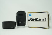 Minolta AF 70-210/ 4,5-5,6 II Objektiv Schwarz OVP