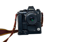 Nikon F3 HP mit MD-4 + Objektiv Nikon micro nikkor 105mm 1:4