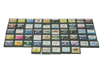 Nintendo 2DS Konsole Mario Kart 7 + 55 Spiele Konvolut Sammlung Bundle Schw/Blau