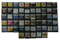 Nintendo 2DS Konsole Mario Kart 7 + 55 Spiele Konvolut Sammlung Bundle Schw/Blau