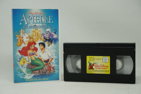 Original Walt Disney "Arielle" Die Meerjungfrau VHS Videokassette 0913/25