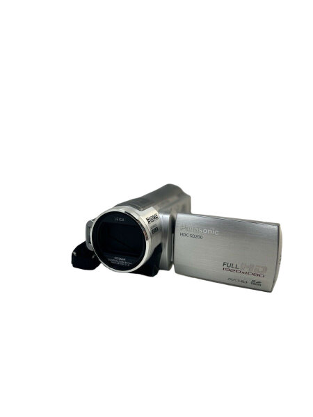 Panasonic HDC-SD200 EG-S Full HD-Camcorder (SD/SDHC-Card, 12-fach