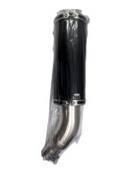 Shark Factory Slip on Auspuff (4-1) Aluminium Schwarz