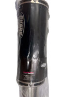 Shark Factory Slip on Auspuff (4-1) Aluminium Schwarz