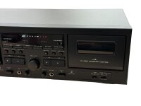 Teac W-1200 Doppel-Kassettendeck Aufnahme Wiedergabe Bandzählwerk