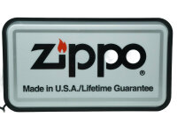 ZIPPO - Leuchtreklame Schild / Reklametafel / Leuchtschild / Deko / USA