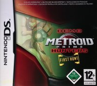 Demo Metroid Prime Hunters First Hunt / Nintendo DS + Handbuch*Top Zustand*
