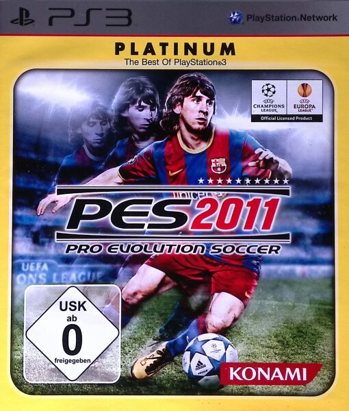 PES 2011 - Pro Evolution Soccer / Platinum  / PS3 + Handbuch *Top Zustand*