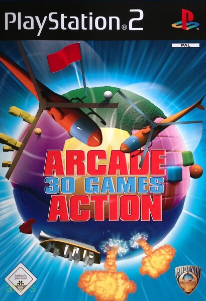 Arcade Action 30 Games Action / Playstation 2 / PS2 + Handbuch - Guter Zustand