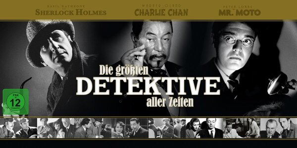 Die größten Detektive aller Zeiten - Box  [34 DVDs] Guter Zustand