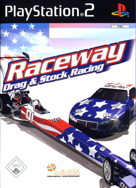 Raceway: Drag & Stock Racing / Playstation 2 / PS2 + Handbuch