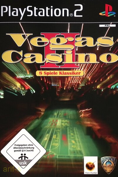 Vegas Casino 2 / Playstation 2 / PS2 + Handbuch - Guter Zustand