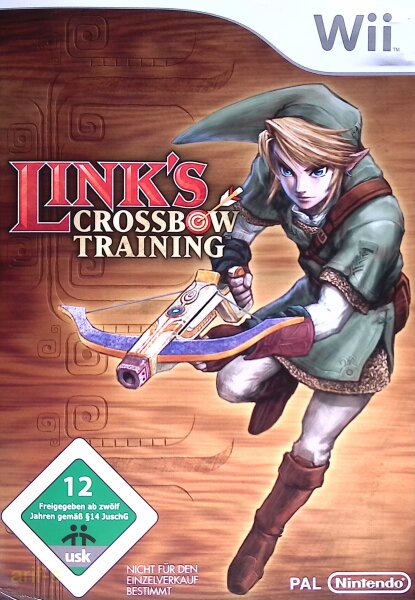 Links Crossbow Training [Ohne Zapper]  Nintendo Wii / Wii U + Handbuch