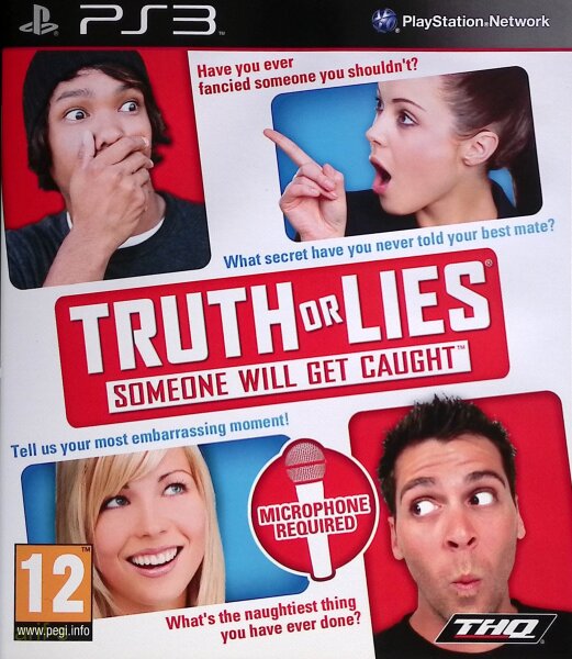 Truth or Lies / Playstation 3 / PS3 + Handbuch *Top Zustand*