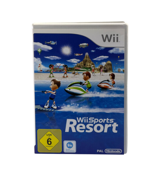 Wii Sports Resort (Nintendo Wii / Wii U Spiel) + Handbuch - Guter Zustand