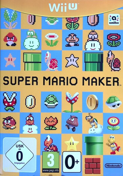 Super Mario Maker (Nintendo Wii U) Top Zustand