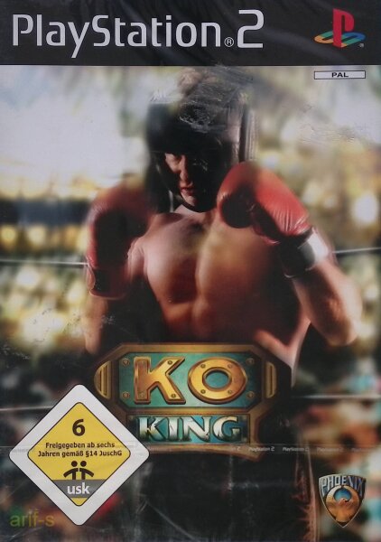 KO King / Playstation 2 / PS2 + Handbuch - Nagelneu / Versiegelt